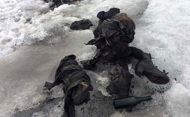 Swiss Glacier Yields Bodies Of Couple Missing For 75 Years