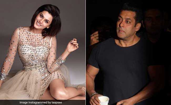 'जुड़वा 2' में सलमान के साथ काम करने को लेकर काफी एक्‍साइटेड हैं तापसी पन्‍नू