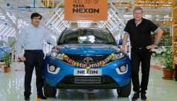 First Batch Of New Tata Nexon SUV Rolls Out Of Ranjangaon Plant