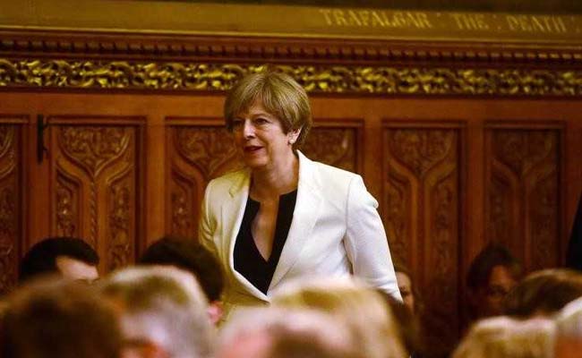 UK Prime Minister Theresa May Shed A 'Little Tear' Over Election Failure