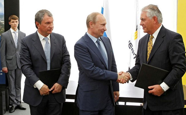 Exxon Sues US Over Fine Levied For Russia Deal Under Rex Tillerson