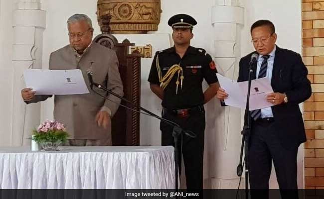 TR Zeliang Sworn-In As Nagaland Chief Minister, Will Prove Majority By July 21