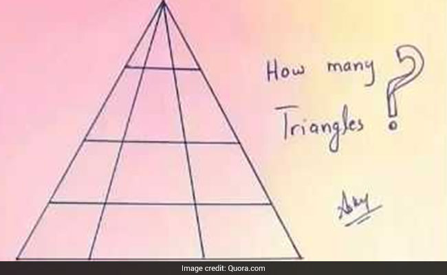 How Many Triangles Do You See? This Quiz Is Currently ...