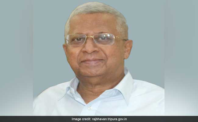 Trinamool Protest Against Tripura Governor For Backing Bengal Counterpart