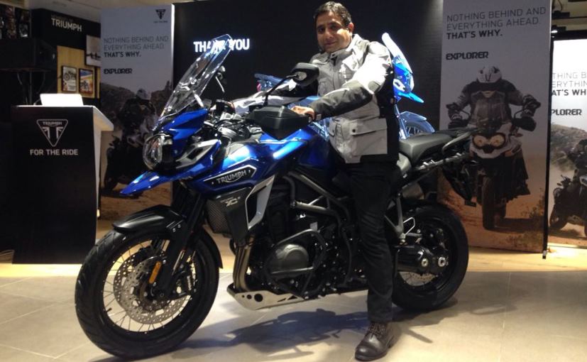 2017 Triumph Tiger Explorer XCx Launched In India; Priced At Rs. 18.75 Lakh