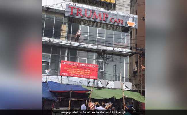 Bangladeshi Entrepreneur Opens Cafe Named After Donald Trump In Dhaka