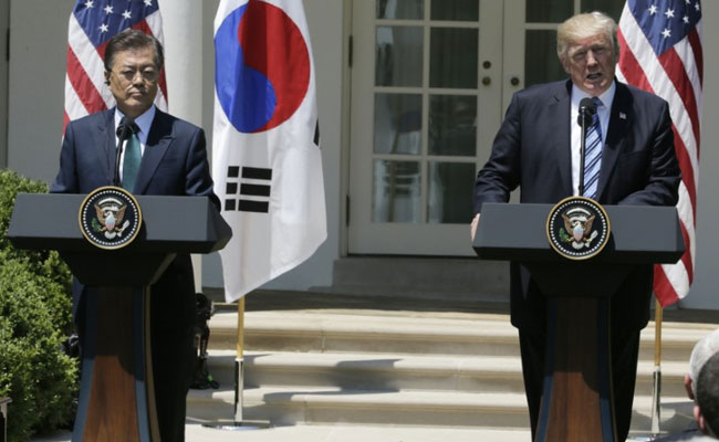 Donald Trump Calls For Firm Response To North Korea, Targets Seoul On Trade