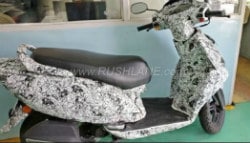 New 125 cc TVS Scooter Spotted Testing