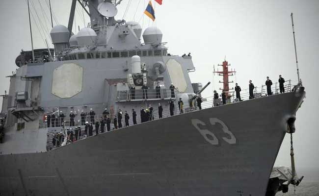 US Warship Sails Close To South China Sea Island Occupied By Beijing