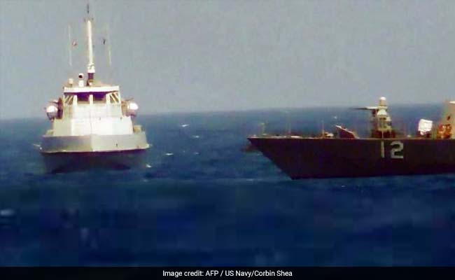 An Iranian Ship Did Not Heed The US Navy's Warning. Then Shots Were Fired