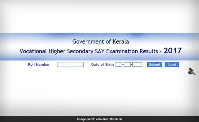 vhse kerala say result