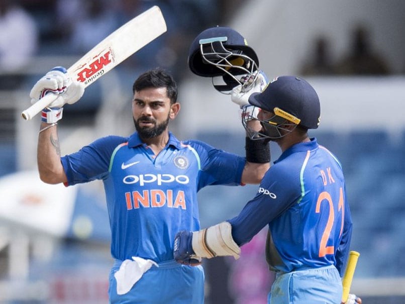 India Vs West Indies: Virat Kohli Celebrated His 28th ODI Hundred In ...