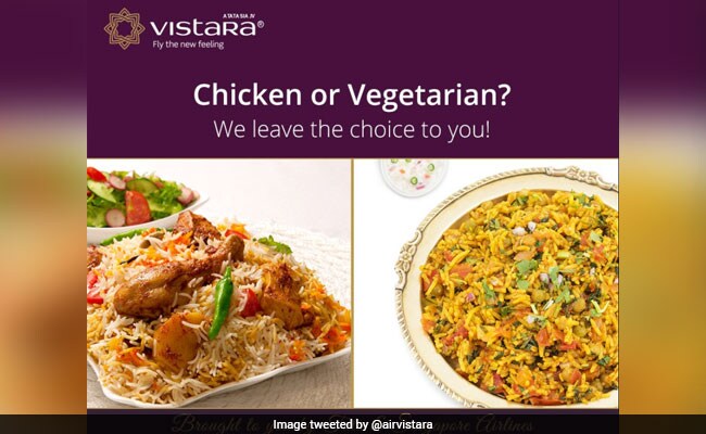 Did Vistara Just Troll Air India For Its New Veg-Only Policy?