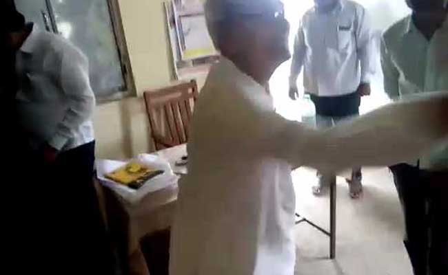 Maharashtra Minister's Father Slaps School Peon