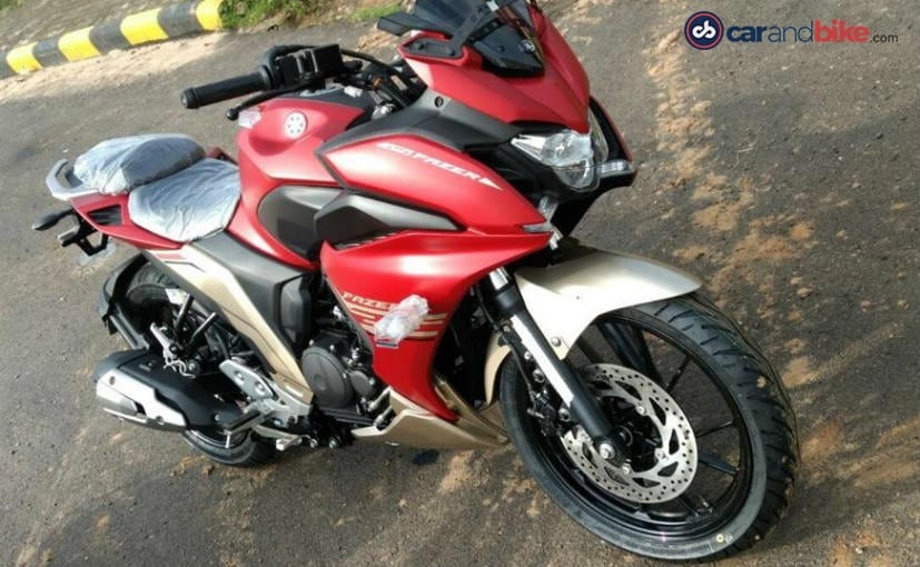 yamaha fazer limited edition red