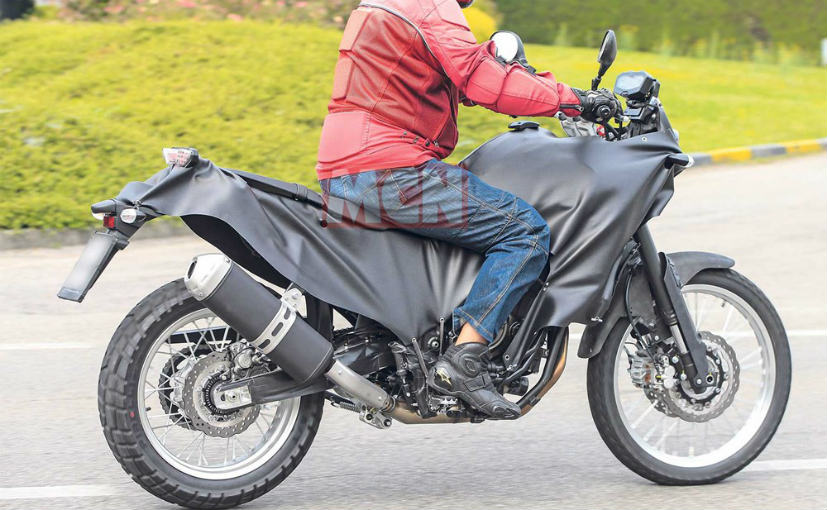 yamaha mt07 adventure spyshot