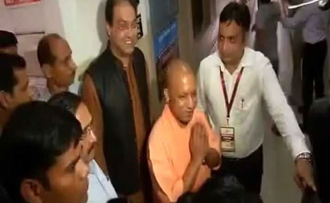 UP Chief Minister Yogi Adityanath Casts Votes For Presidential Election