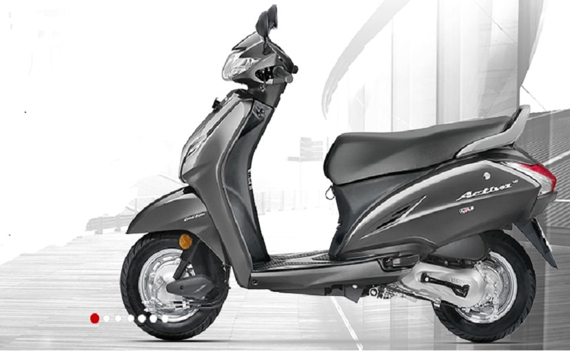 Activa 6g on sale grey colour