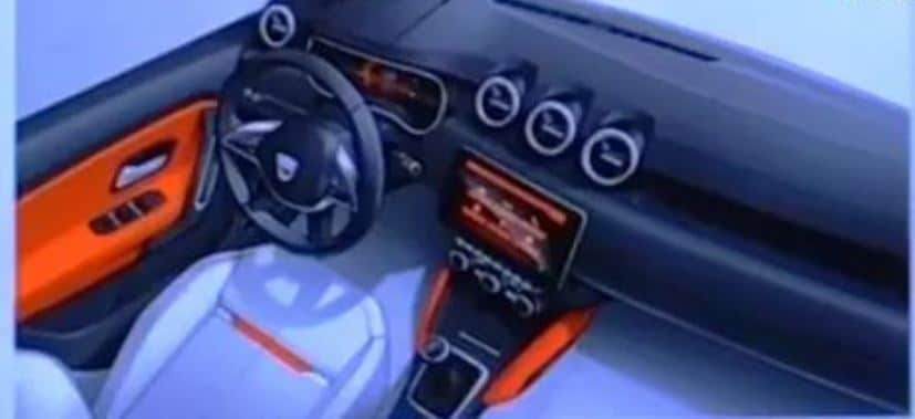 2018 renault duster interior sketch leaked