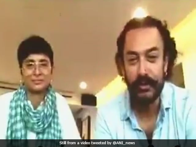 Aamir Khan And Kiran Homebound With Swine Flu. 'Get Well Soon,' Tweet Fans