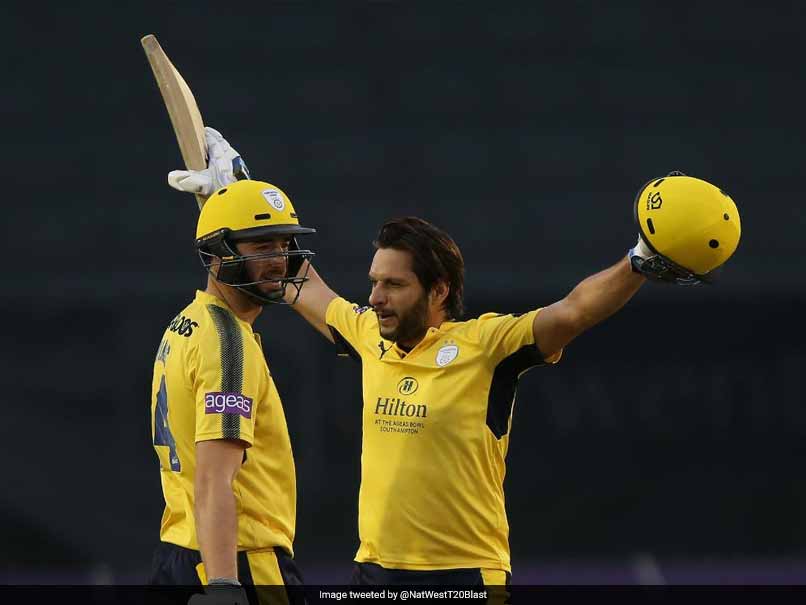 Shahid Afridi Back To His Devastating Best In 42-Ball Hundred