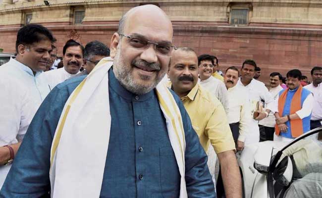 Amit Shah Makes His Debut In Rajya Sabha. Here's Where He Will Sit.