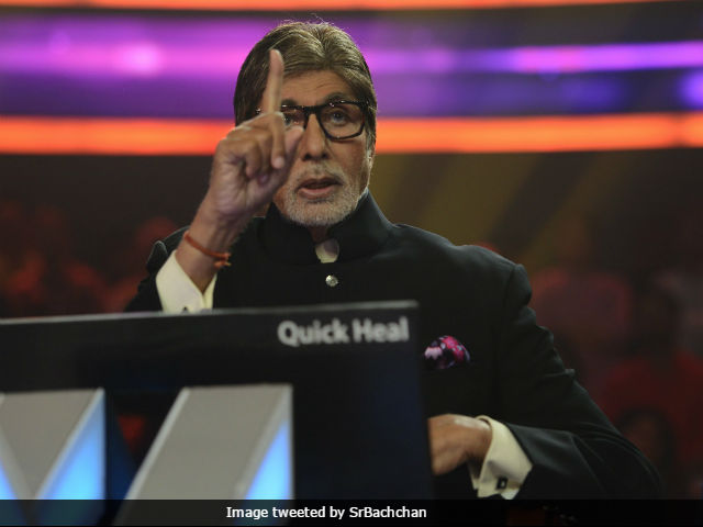 Amitabh Bachchan Shares First Picture From The Sets Of <i>Kaun Banega Crorepati</i>