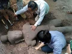 Ancient Statue Unearthed At Cambodia's Angkor Complex