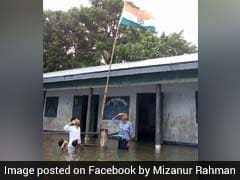 Lakhs Shared Photo Of Flag Hoisting In Assam. This Is Why It Was Taken
