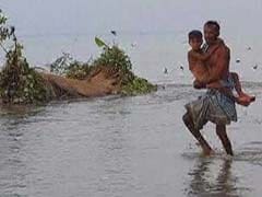Assam's River Island Residents See Land Sinking As Brahmaputra Swells