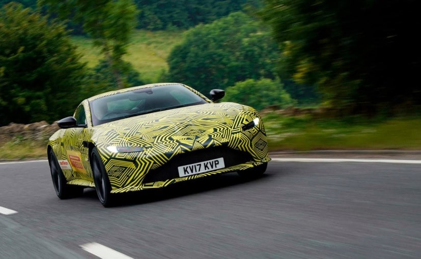 aston martin v8 vantage front