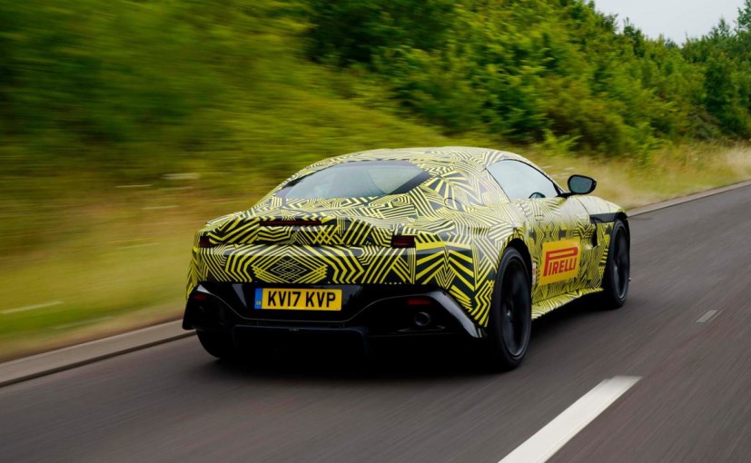 aston martin v8 vantage rear