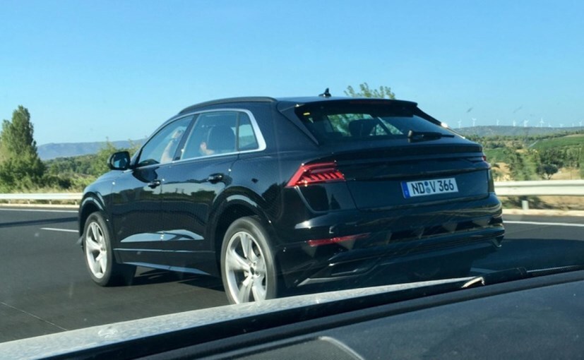 2018 Audi Q8 Coupe-SUV Spotted Testing Sans Camouflage