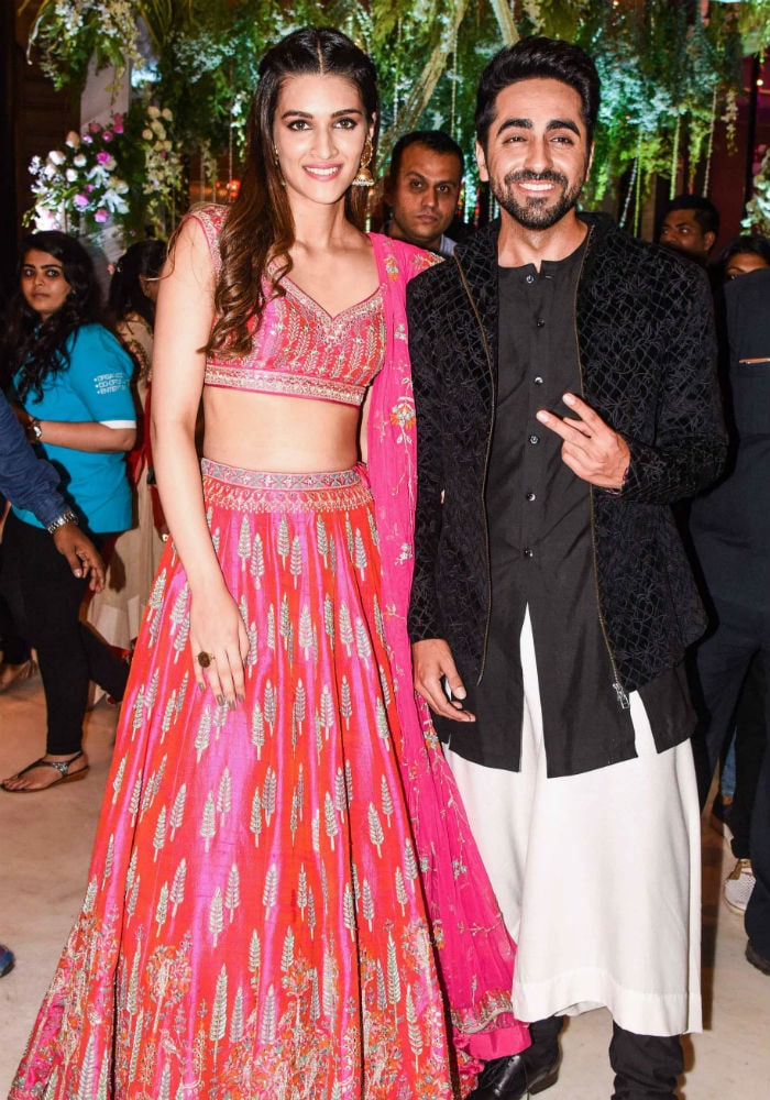 When Kriti Sanon And Ayushmann Khurrana Crashed A Sangeet