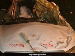 Rajasthan Minister Babu Lal Verma Injured, Personal Assistant Killed In Car Accident Rajasthan Minister Babu Lal Verma Injured, Personal Assistant Killed In Car Accident