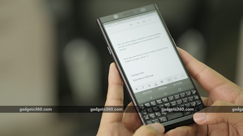blackberry keyone keyboard gadgets 360