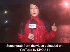 As A Houston TV Station Flooded, One Reporter Kept Broadcasting