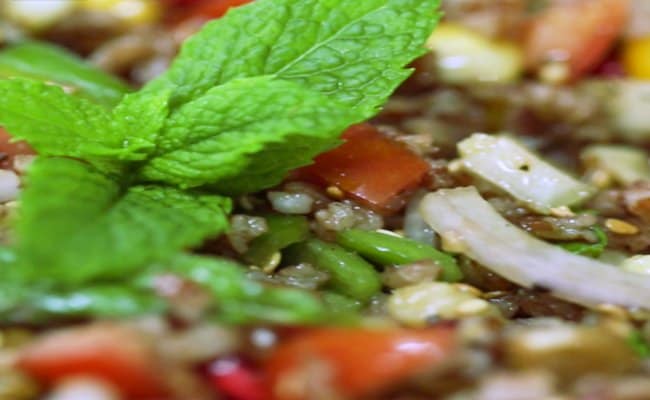 Brown Rice Salad With Veggies