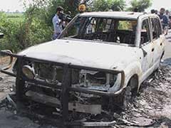Car Torched Near Sirsa After Dera Chief Ram Rahim Singh Sentenced To 20 Years