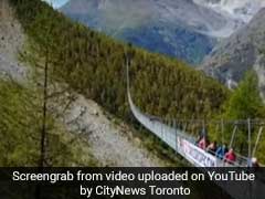 World's Longest Suspension Footbridge, Built In Just 10 Weeks