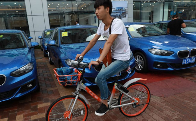 In China, You Can Share Everything From Bikes And BMWs To Treadmills