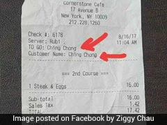 Waiter Writes 'Ching Chong' On Asian Diner's Bill, Fired By Restaurant