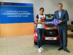 Datsun Redi-Go Gifted To Cricketer Harmanpreet Kaur