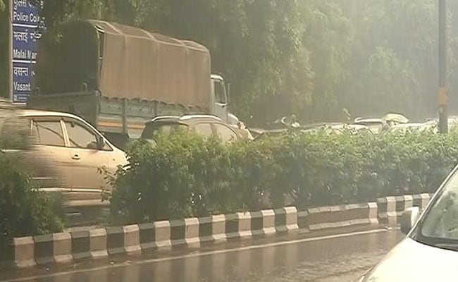 Delhi Reports Traffic Jams, Two Hours Of Heavy Rain Already