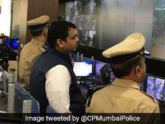 Chief Minister Devendra Fadnavis Reviews Situation In Rain Battered Mumbai