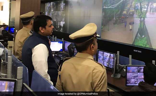 Chief Minister Devendra Fadnavis Reviews Situation In Rain Battered Mumbai