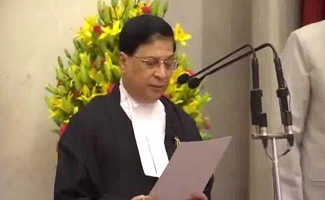 Justice Dipak Misra Sworn In As Chief Justice Of India