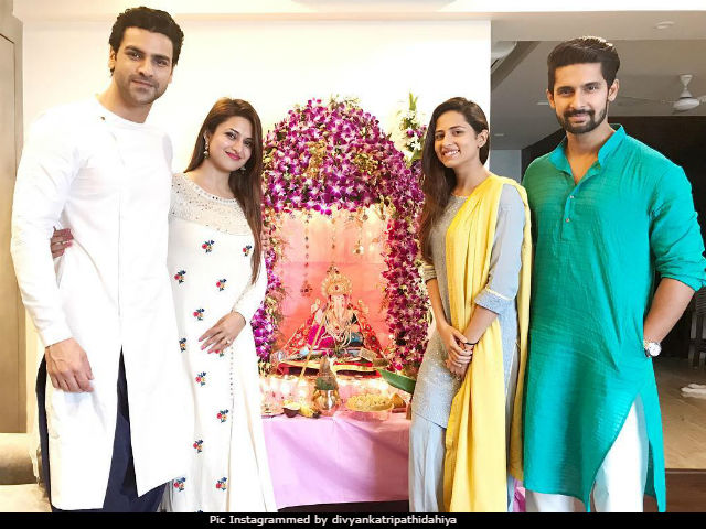 Ganesh Chaturthi 2017: How Divyanka Tripathi, Vivek Dahiya And Other TV Stars Celebrated