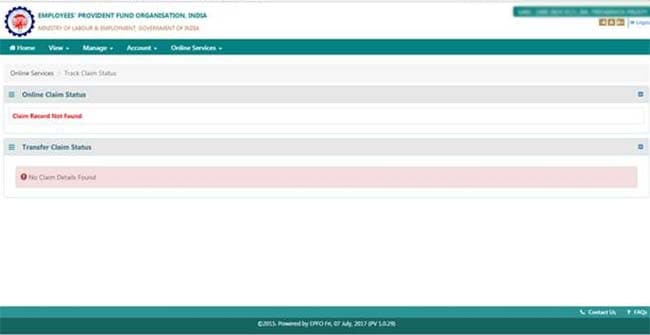 claim how apply to online epfo How Status To Online, EPF Your Claim Check Transfer: Apply