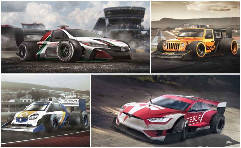 Here's What You Get When 9 Everyday Cars Are Reimagined As F1 Cars